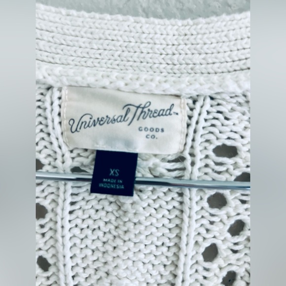 Universal Thread Cream Cable Knit Cardigan size XS - Picture 4 of 7